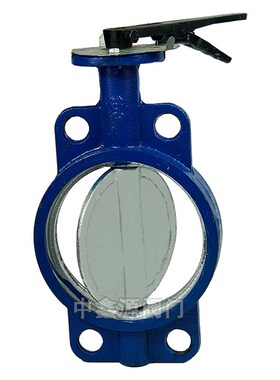 D71W手柄通风对夹蝶阀耐高温过烟气暖风80100150200125300