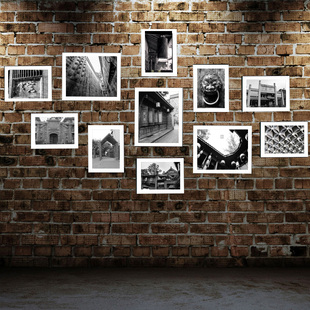 精选重庆老照片四川老成都火锅店装饰画挂画茶馆饭店面馆复古怀旧