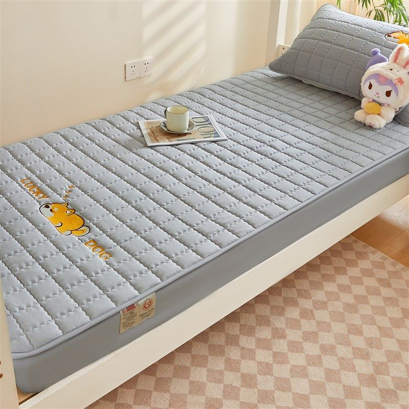 精选学生宿舍床笠单人专用90x190夹棉加厚住校寝室床垫套全包床单,床上用品,床笠,淘宝优惠券,粉丝福利购,淘宝优惠卷