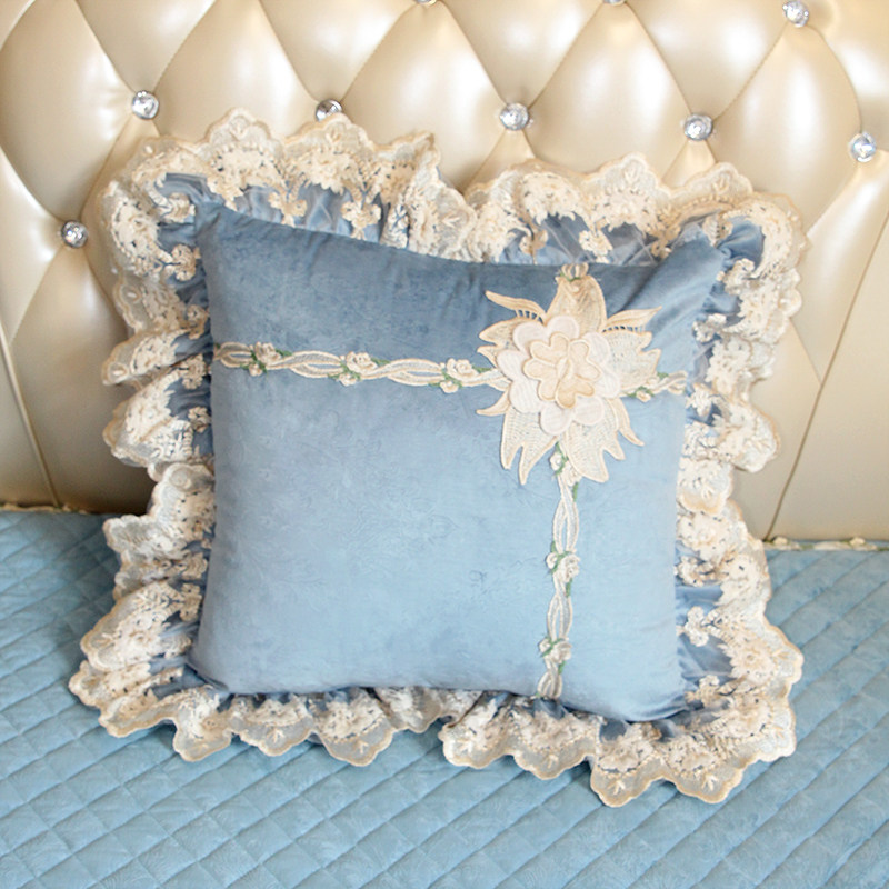 精选高端沙发垫欧式沙发套罩U型L型蕾丝刺绣沙发垫四季通用防滑坐