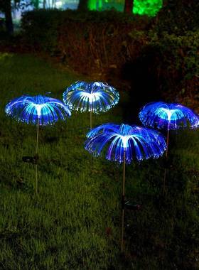 太阳彩园能光MFL纤外水母灯地插草坪灯户庭院花氛围布置装饰防水