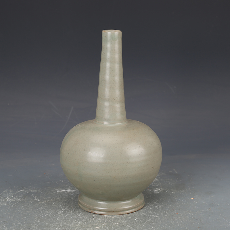 速发老瓶青瓷胆式瓶仿古瓷器古玩旧货越货收藏品陶瓷花窑摆件