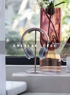 速发简约耳机架摆房电视主书件客厅儿童房音乐柜题饰品样板房摆设