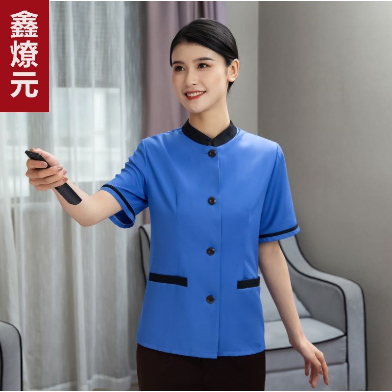 速发酒店保洁工作服夏装宾馆客房物业清洁工月嫂家政PA制服