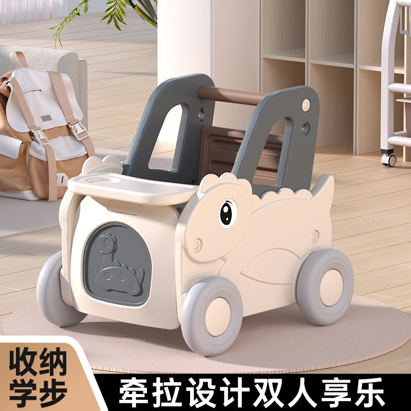 速发多功能学步车婴儿车手推童防o型腿1岁宝学宝走路助步玩具车小