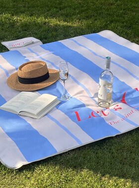 速发ISUS  Leti ChsP假日野餐垫户外防潮便携法式露营简约