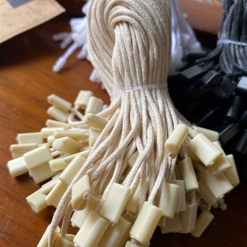 速发新品蜡绳吊大吊绳牌号加粗瓜子挂粒绳吊牌线绳吊牌绳.子吊粒