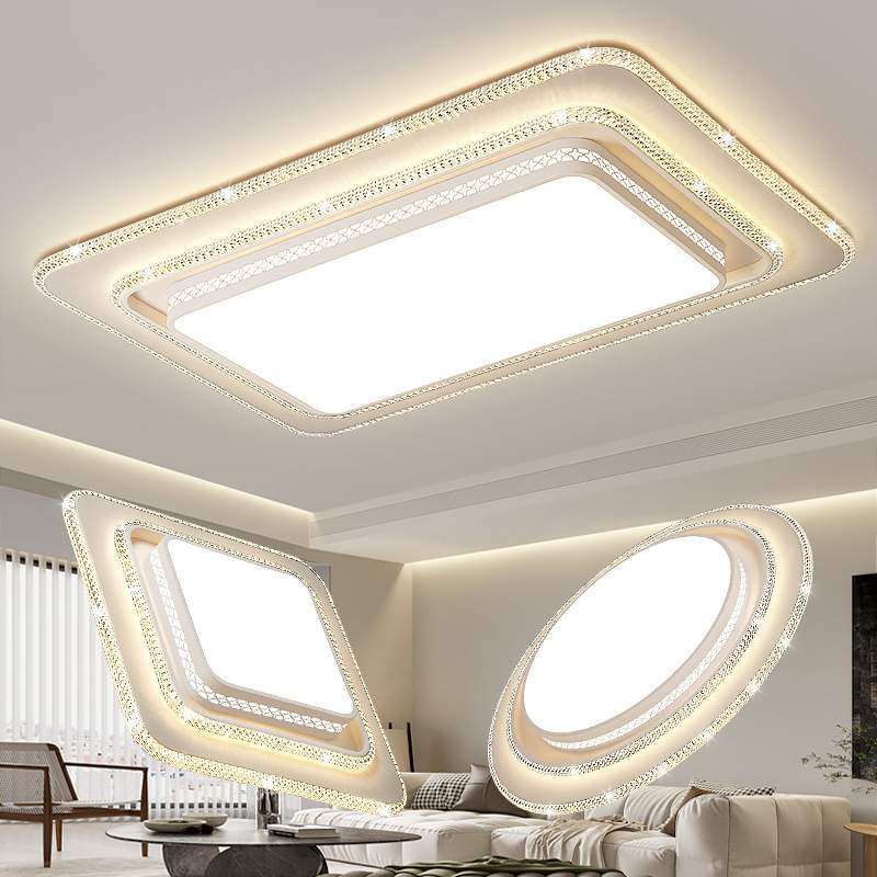 2025年新款客厅灯大灯美式led吸顶灯具简约现代大厅灯大尺寸轻奢,纺织面料/辅料/配套,纺织机械配件,淘宝优惠券,粉丝福利购,淘宝优惠卷