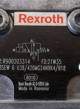 R900203314  M-3SEW6U38/420MG24N9K4/B18 # Rexroth//力士乐