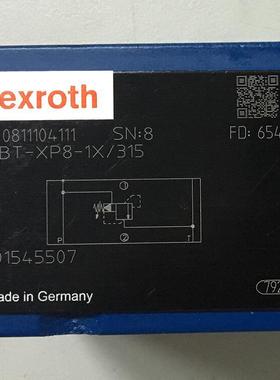 0811104111  ZDBT-XP8-1X/315 # Rexroth//力士乐