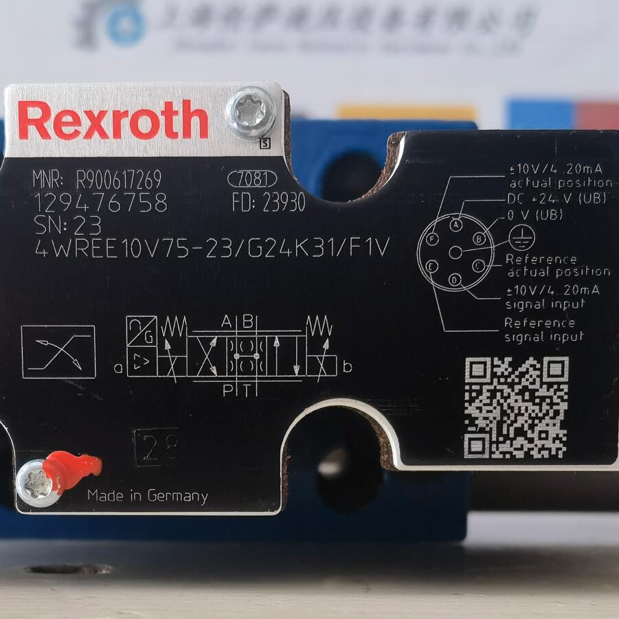 R900617269  4WREE10V75-2X/G24K31/F1V  #Rexroth//力士乐