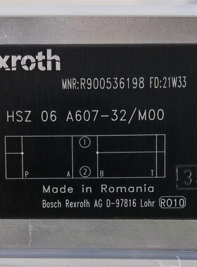 R900536198  HSZ06A607-32/M00 # Rexroth//力士乐