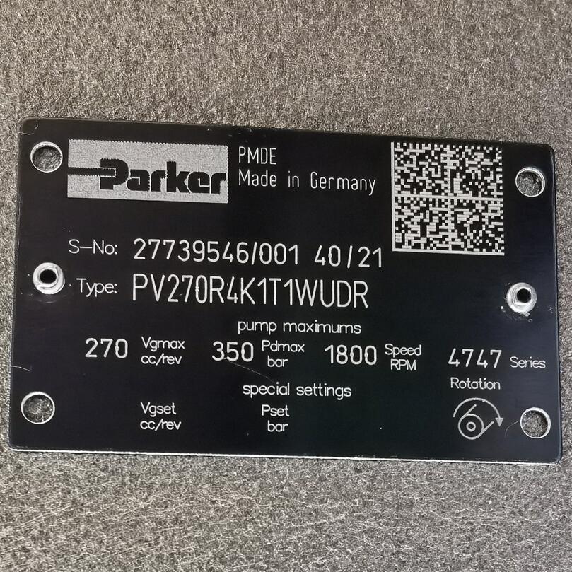 PV270R4K1T1WUDR # Parker//派克，液压泵，齿轮泵，叶片泵