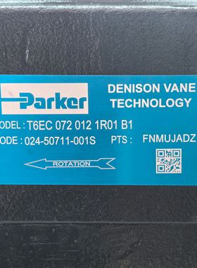 024-50711-001S T6EC-072-012-1R01-B1 # Parker//派克，液压泵