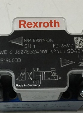 R901058014  4WE6J62/EG24N9DK24L1 SO407 # Rexroth//力士乐