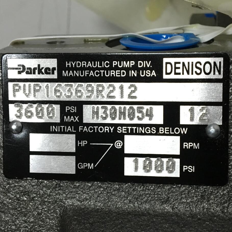PVP16369R212 # Parker//派克，液压泵，齿轮泵，叶片泵
