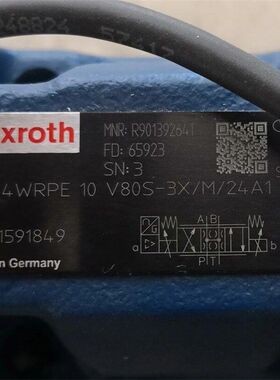 R901392641  4WRPE10V80S-3X/M/24A1 # Rexroth//力士乐
