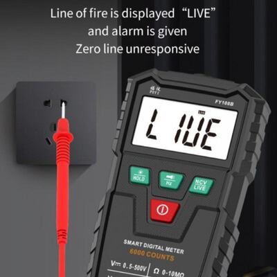 极速Large Capacity Measurement  NCV/live Multimeter  Firewir
