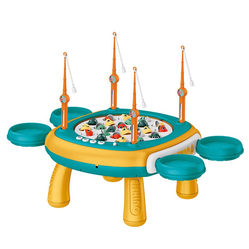 宝宝电动磁性钓鱼玩具儿童2-3岁益D智一至两岁半男女小孩生日礼物