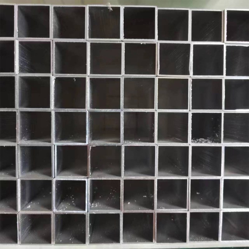 工业铝型材方通6063铝合金方管 6061毛坯空心方管 现货.木纹大方