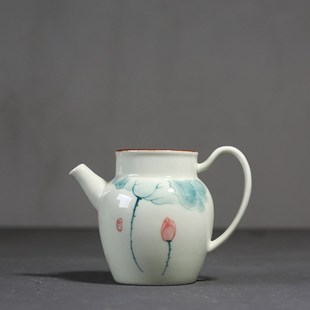 手绘公道杯公杯茶水分茶器家用简约均杯功夫茶具陶瓷X茶海茶道配