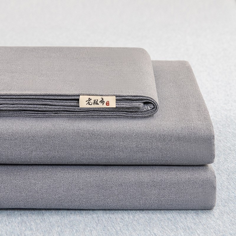 2024新款老粗布凉席全棉老粗布床单纯棉床单O软凉席子一件代发