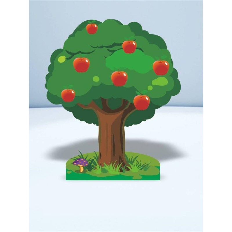 KT板森林背景定制大o树卡通校园儿童情景舞台话剧表演布景道具装