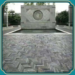 中式古建庭院地砖 铺地青砖条小青灰长条砖 古建青砖块青砖仿古砖