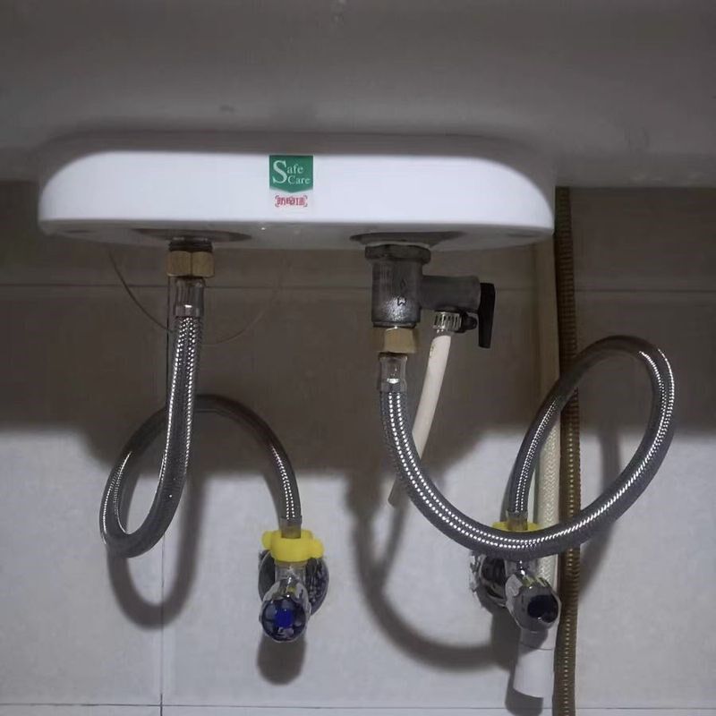 热水器4分软管不锈钢钢丝耐高温进水管金属编织冷热管高压热水管