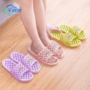 底有洞透水拖鞋 带洞洗澡凉拖鞋 浴室勋滑速干轻便勋臭大码 有孔拖鞋