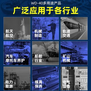 WD40除锈防锈润滑剂350ml500ml金属去铁锈清洗液喷剂wdY-40防锈油