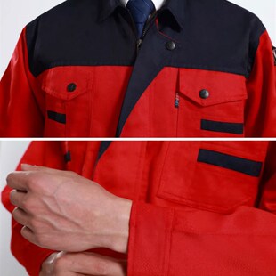 汽车美容工作服洗车轮胎维修店途虎养车定制春秋长袖S工装logo刺