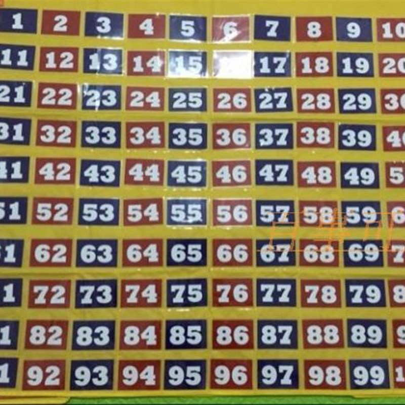 定制100格儿童识字卡收纳挂袋汉英文字母数O字卡袋学习卡片整理袋