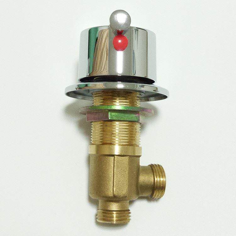 全铜分体式按摩浴缸四五件套冷热水龙头配件缸边龙头混水开关阀门