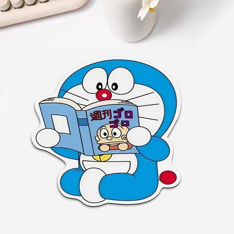 可爱哆啦A梦鼠标垫高颜值叮当猫小号女生办公室电脑键盘护腕垫子,居家布艺,办公桌垫,淘宝优惠券,粉丝福利购,淘宝优惠卷