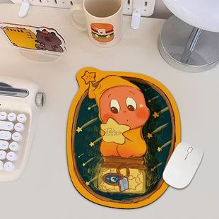 星星人异形鼠标垫电脑办公学习滑鼠垫笔记本便携加厚护腕垫书桌垫