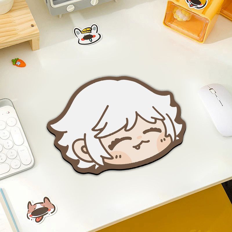 元气少女缘结神鼠标垫电脑办公学习滑鼠垫笔记本便携护腕书桌垫