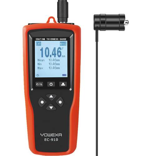 EC910铁基涂层测厚仪10mm钢结构油漆防腐层厚度测试仪