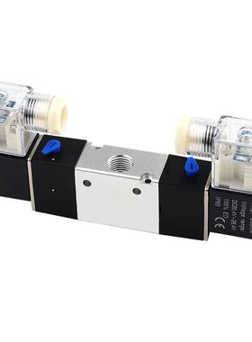 二位三通电磁阀V220-08气缸一进一出换向阀DC12VDC24VAC220V