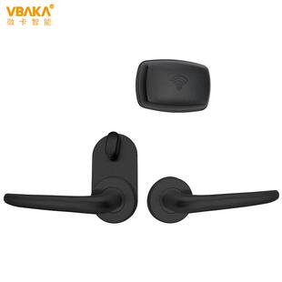 简约公寓智能感应门锁宾馆民宿IC卡电子磁卡锁不锈钢分体酒店锁