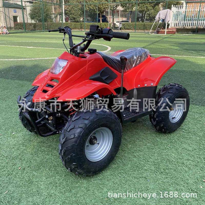 ATV沙滩车自动档儿童青少年越野摩托车全地形四轮车110汽油沙滩车