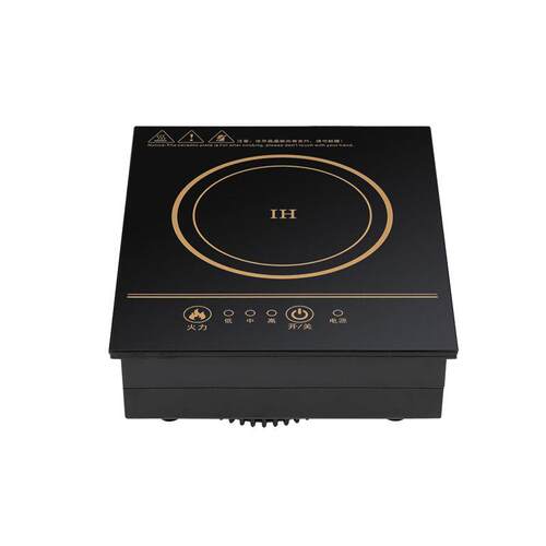 F215A方形触控火锅纯铜款电磁炉800瓦面板17.5*21.5cm