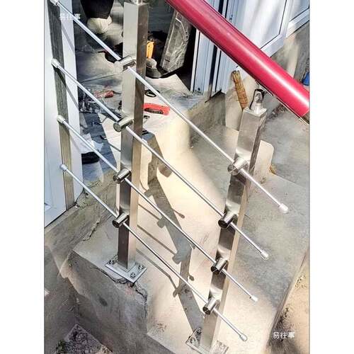 楼梯扶手栏杆护栏组合不锈钢立柱钢管工程扶手栏杆楼梯阳台护栏