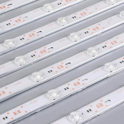 灯箱灯条漫反射3030led户外防雨12v广告拉布软膜天花卷帘硬灯条