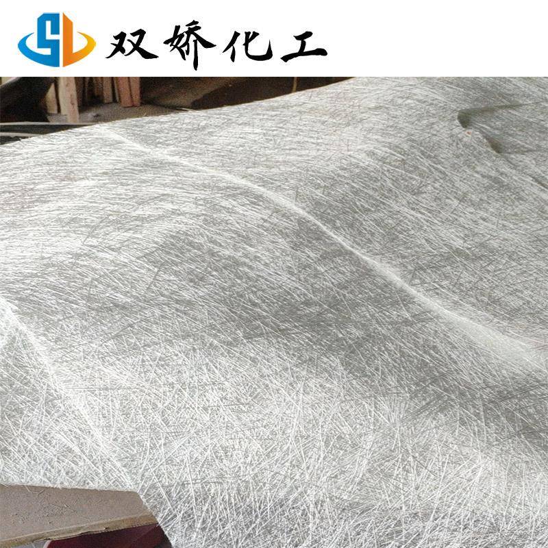 各种规格无碱玻璃纤维布短切毡增强白色玻璃纤维毡