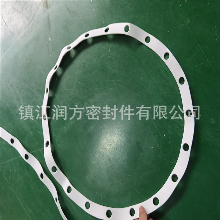 塑料王PTFE膨体垫片氟塑料PTFE软体法兰密封垫片