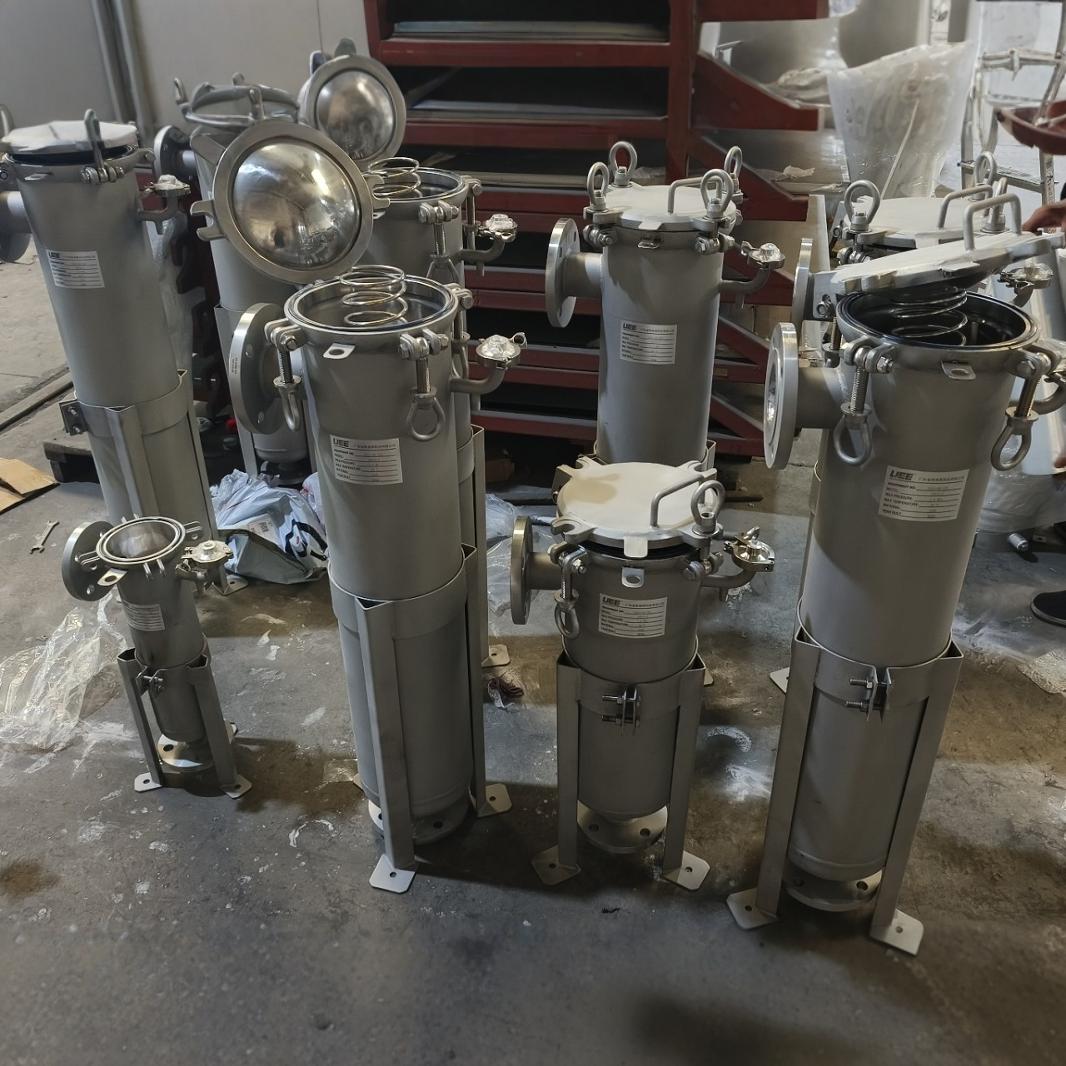 厂家凹盖式袋过滤器 高压滤袋过滤器 (Φ180*430/Φ180*810)
