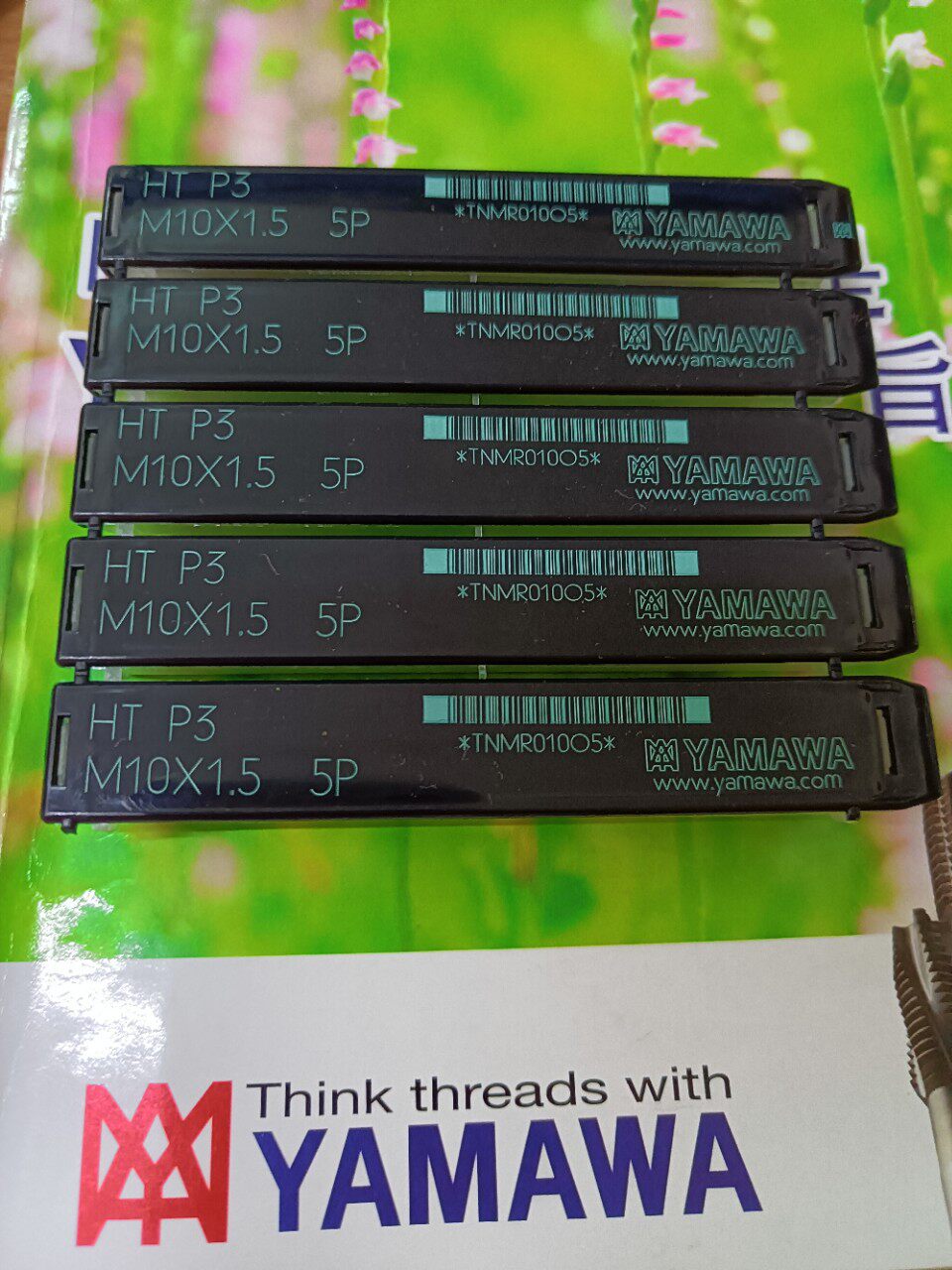 日本YAMAWA直槽丝锥HTM10*1.5手用机用标准型直槽丝攻2攻5P