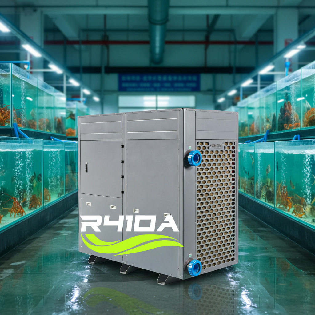 厂家生产15匹大型海水冷暖机水产养殖冷暖机海水养殖冷暖机
