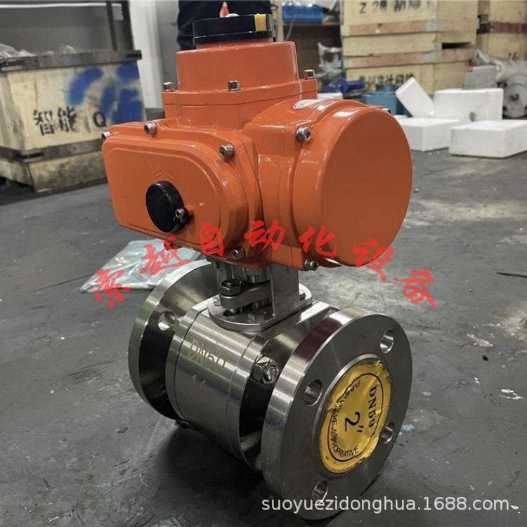 DN150开关型电动衬氟球阀Q941F46-25C 软密封阀座 密封性能好